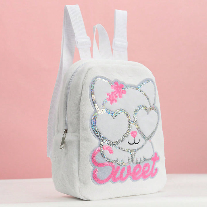 Plush ryggsekk med dyremotiv Skanto