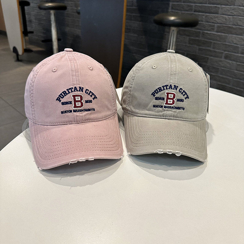 Herre Vintage-inspirert Brodert Baseball Caps Skanto