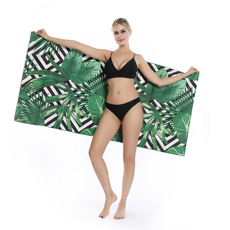 Strandhåndkle med kreativt mandala-design Skanto