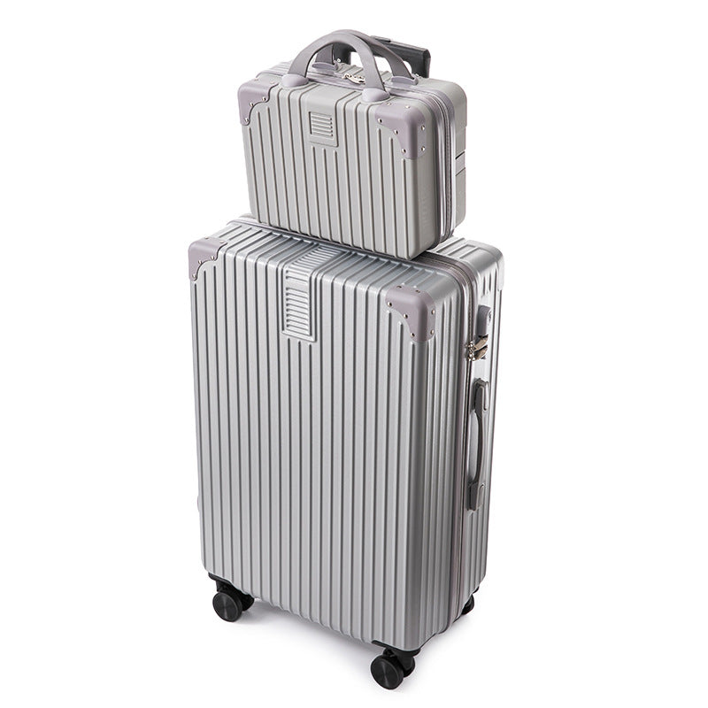 Men's Premium Dual-Layer Rolling Luggage Set Skanto