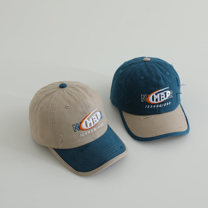 Herrebekymret Bomull Logo Baseball Caps Skanto