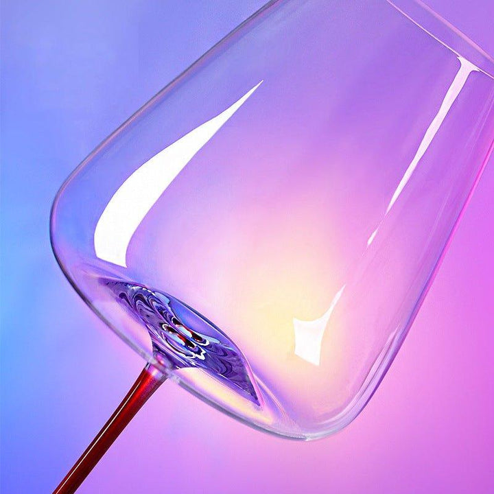 Krystallglass Rød Stilk Burgunder Glass | Skanto