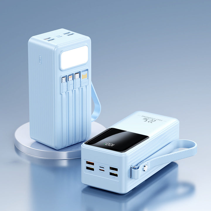 Multifunksjonell Powerbank med LED-belysning Skanto