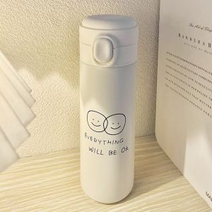Damen Isolier-Trinkflasche mit süßem Tierdesign und praktischem Klappdeckel Skanto