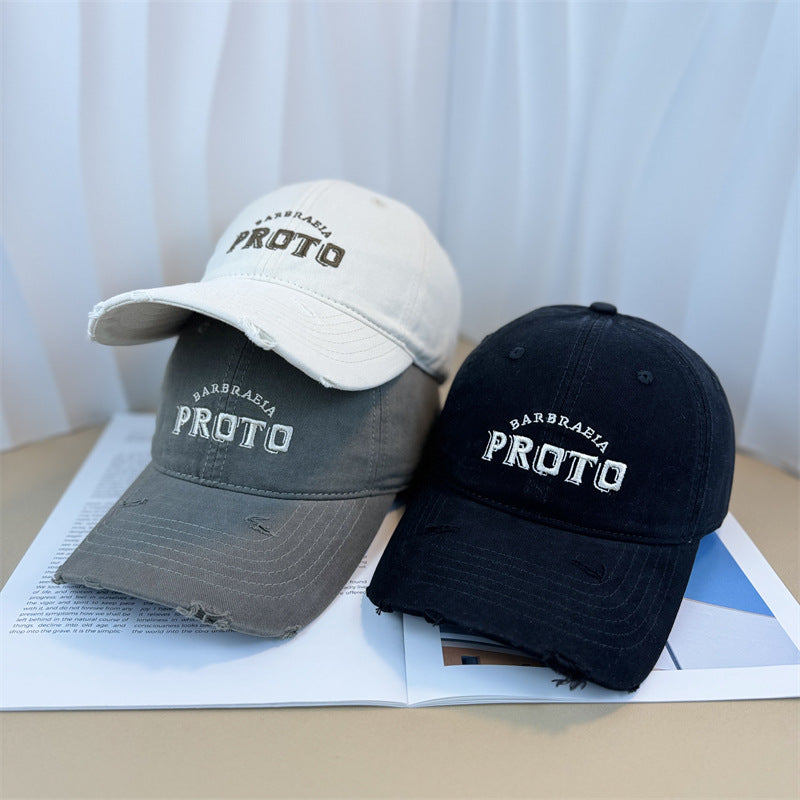 Herre Vintage-Inspirert Slitt Baseball Caps Skanto