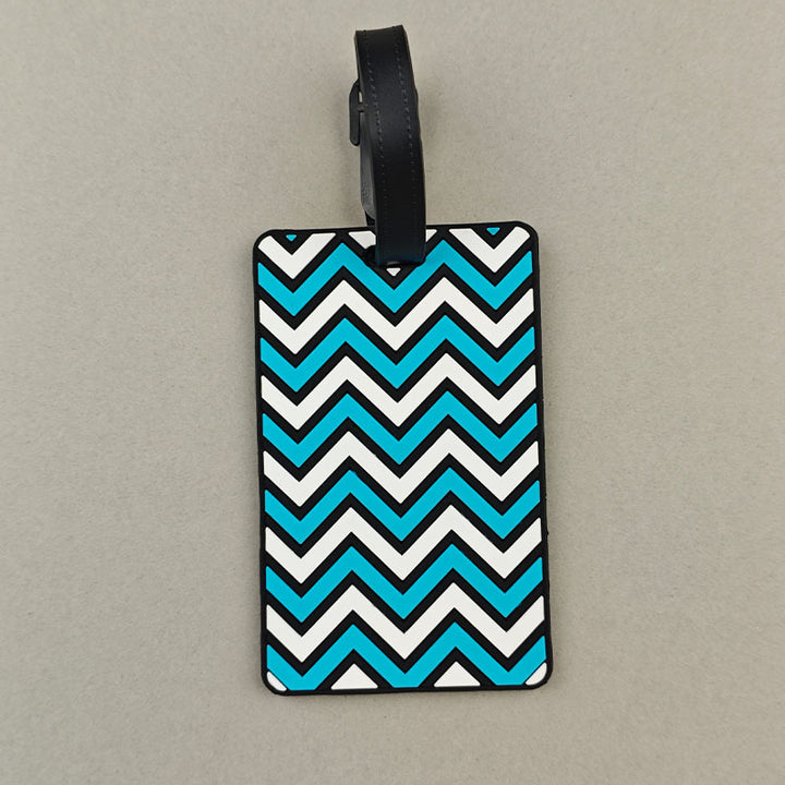 Unisex Chevron-mønster Reiseloggmerke Skanto