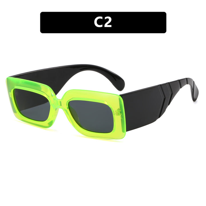 Women's exotic sunglasses with eye-catching snake pattern Skanto