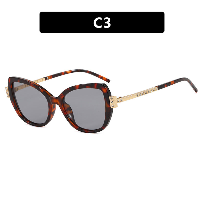 Women's oversized sunglasses with protective UV filter and elegant accents Skanto