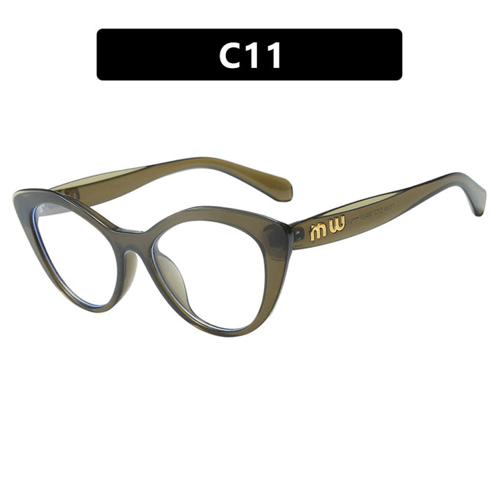 Women's Elegant Cat-Eye Sunglasses with Luxurious High-Quality Frame Skanto