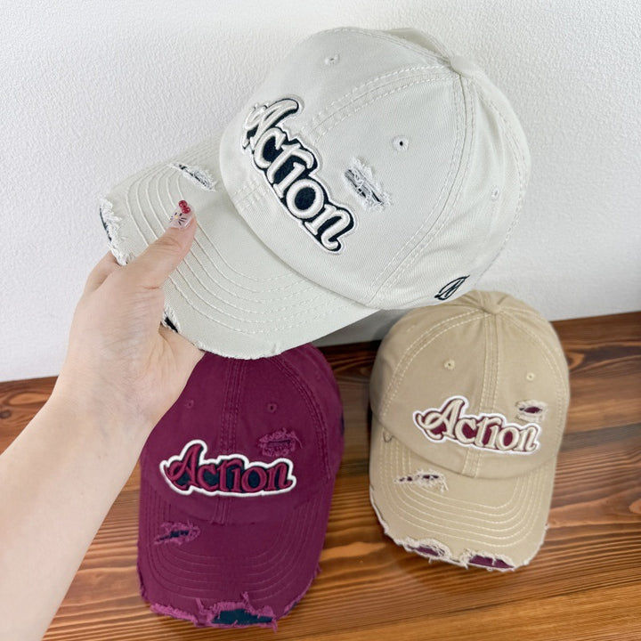 Herre Slitt Grafisk Baseball Caps Skanto 1784270841