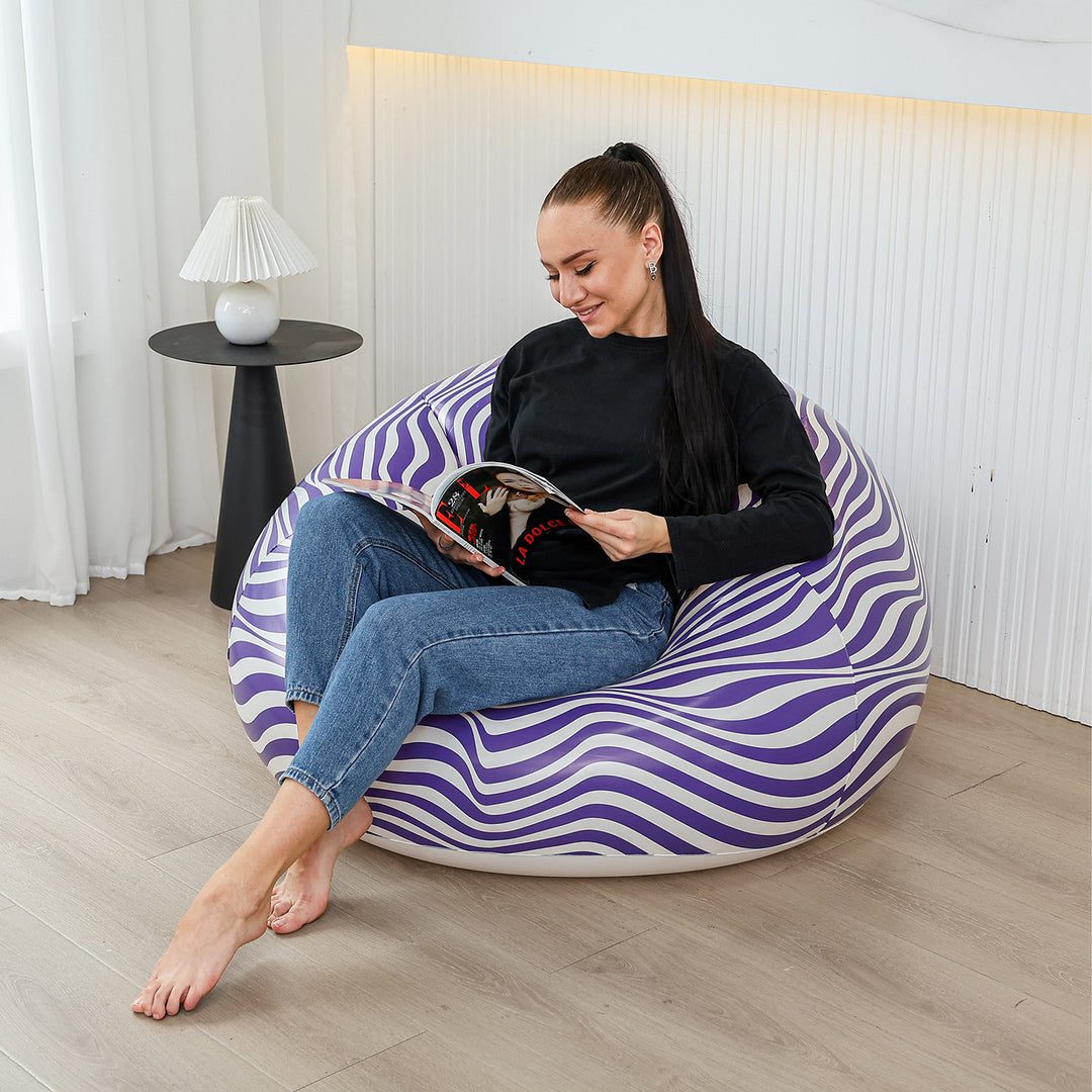 Kvinnelig ergonomisk sitteplass med fargerik design Skanto