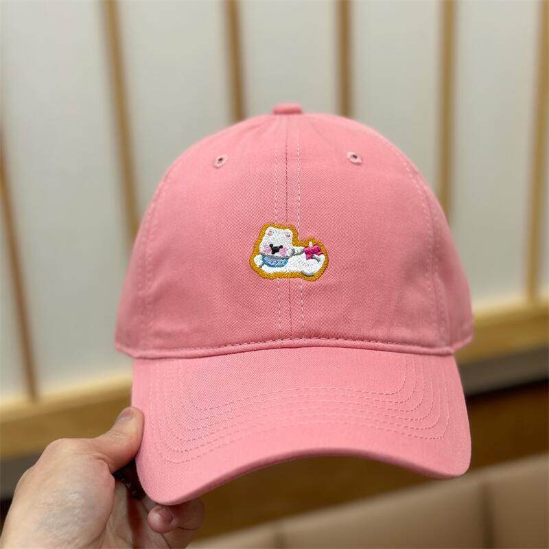 Kvinnenes broderte morsomme karakter baseballcaps Skanto