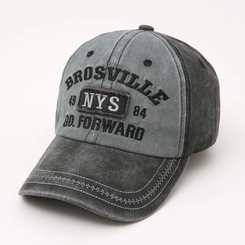 Menns vintage-inspirerte slitte baseballcaps Skanto 1784188194