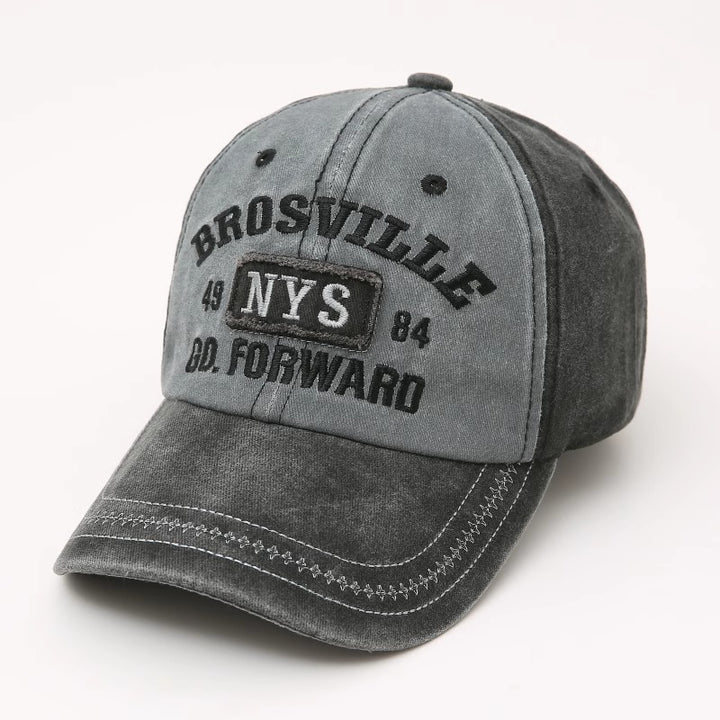 Menns vintage-inspirerte slitte baseballcaps Skanto 1784188194