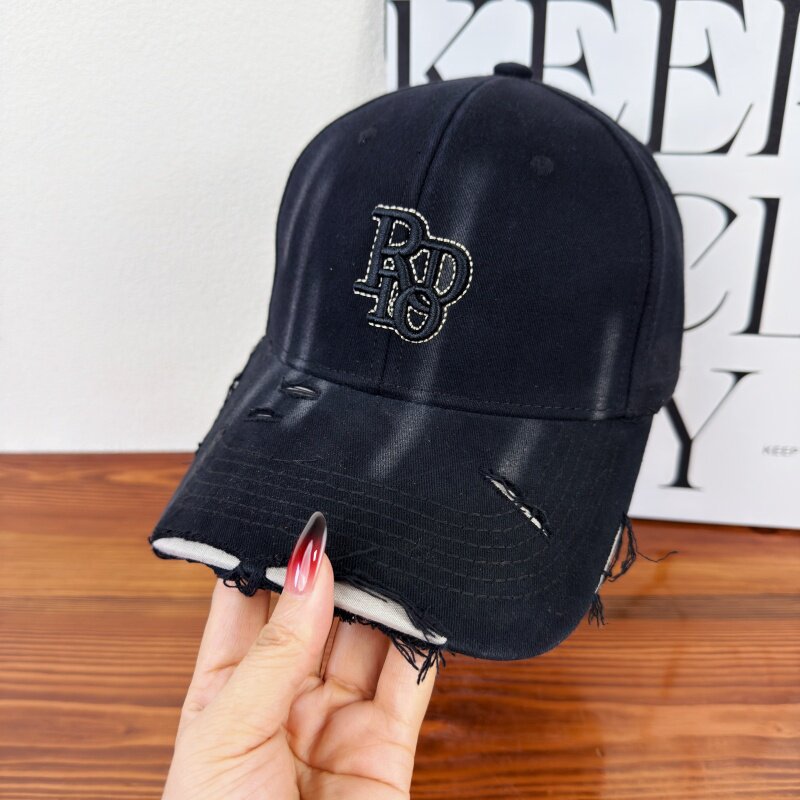 Kvinnenes Slitt Klassisk Bomulls Baseball Caps Skanto
