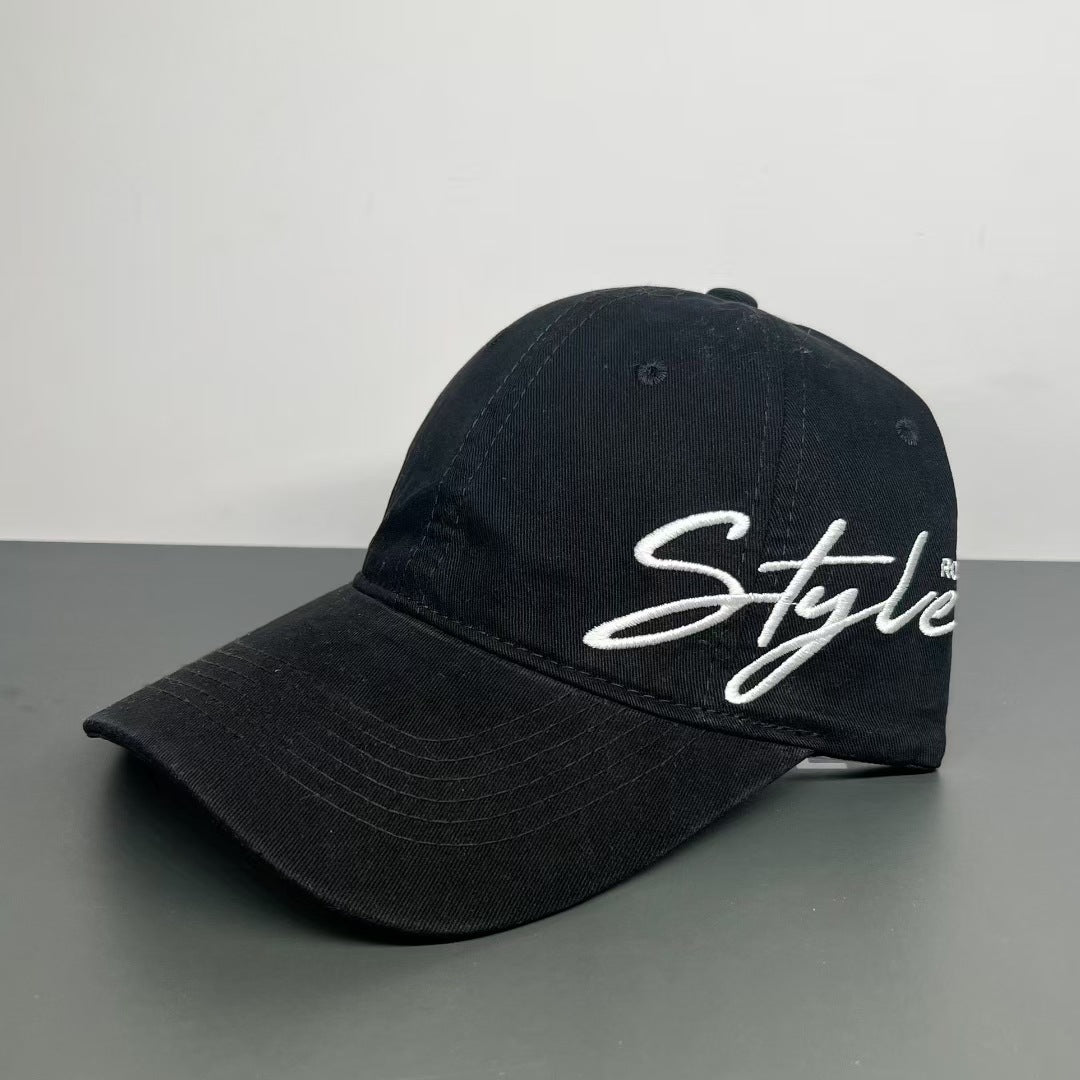 Unisex Signature Script Baseball Cap Skanto
