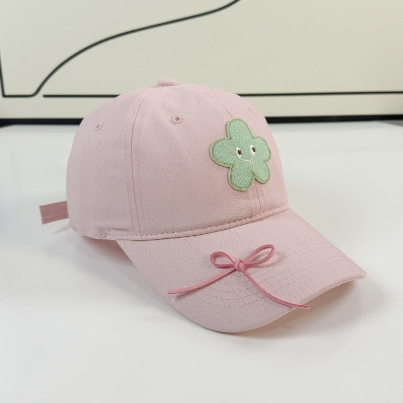 Kvinners søte karakter broderte baseball cap Skanto