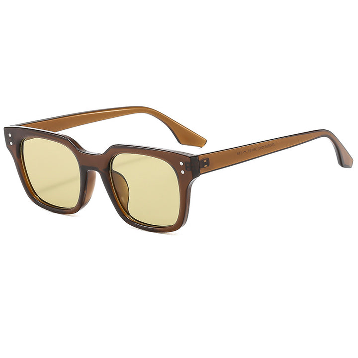 Men's Retro Square Sunglasses Skanto