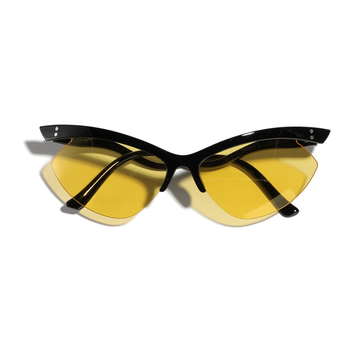 Dame Cat-Eye solbriller med ergonomisk design og UV-beskyttelse Skanto