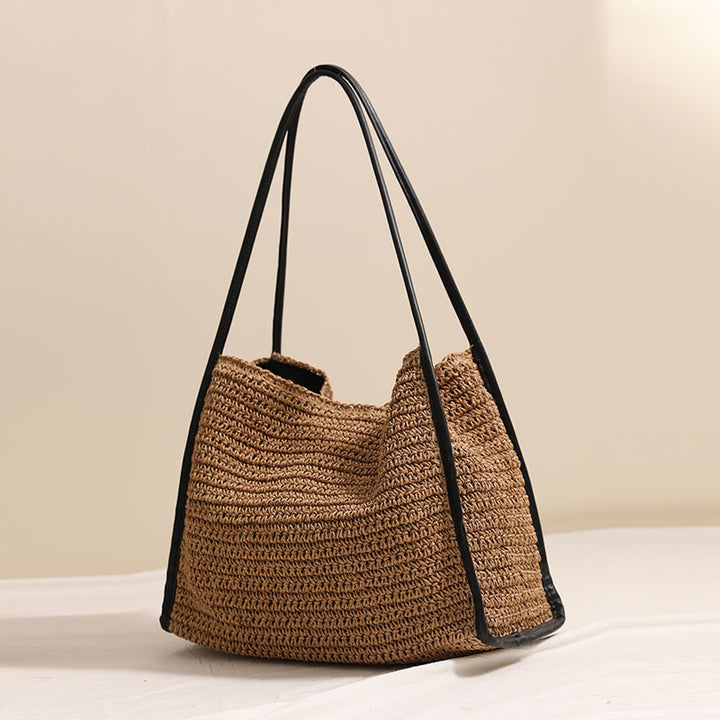 Handbag made of braided material Skanto