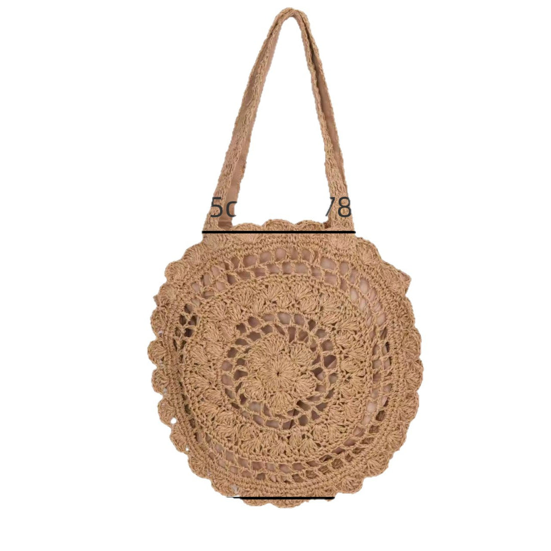 Heklet veske med nostalgisk design Skanto