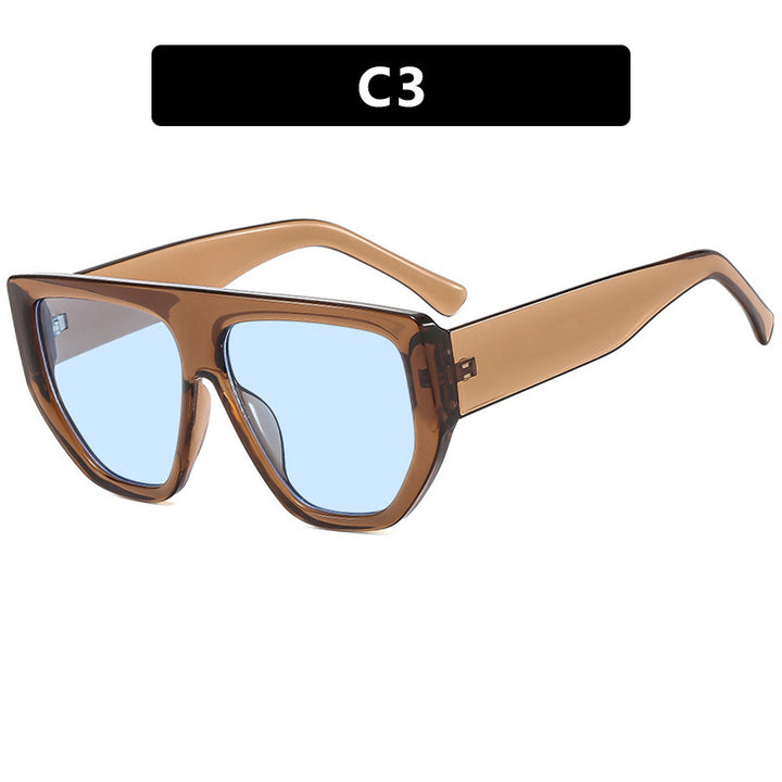 Women's fashionable oversized sunglasses with innovative frame Skanto