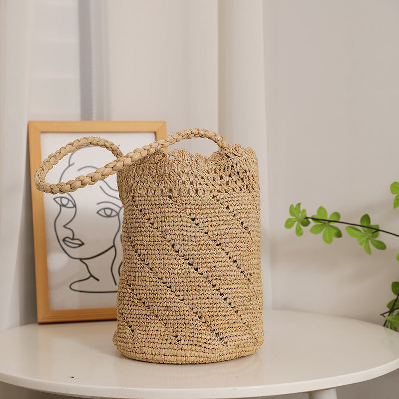 Handmade Woven Basket Bag Skanto
