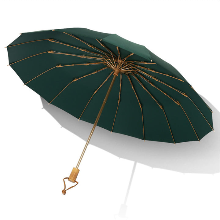 Dame sammenleggbart paraply med elegant design Skanto