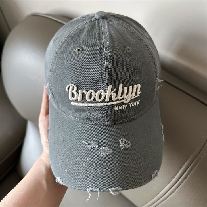 Herre Slitt Brooklyn Baseball Cap Skanto