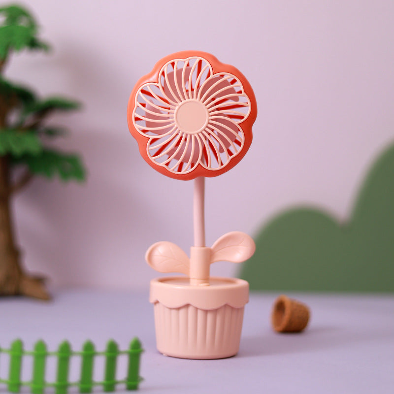 Damer Dekorativ Mini-Vifte med Blomsterdesign Skanto