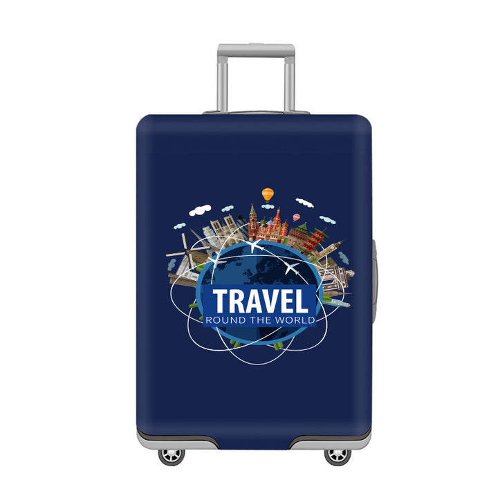 Cartoon Cat Design Hard Shell Luggage Skanto