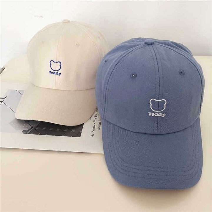 Kvinnenes Lekne Teddy Bear Brodert Baseball Caps Skanto
