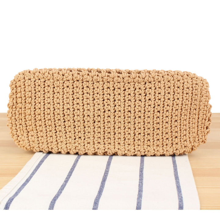 Hobo bag made of hand-woven natural material Skanto