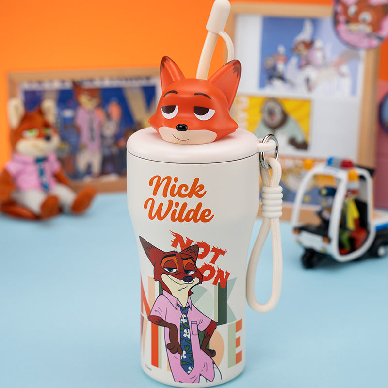 Dame drikkekopp med interaktiv Stitch-lokk Skanto