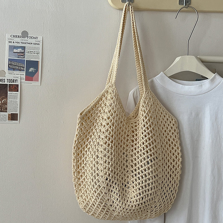 Braided Tote Bag in Modern Design Skanto