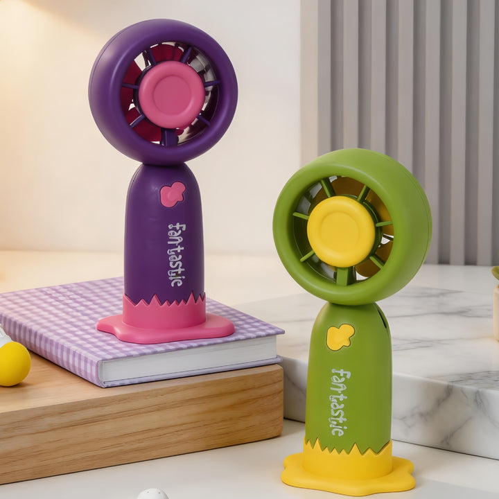 Dame Bærbar Mini-Vifte med USB-ladestasjon Skanto