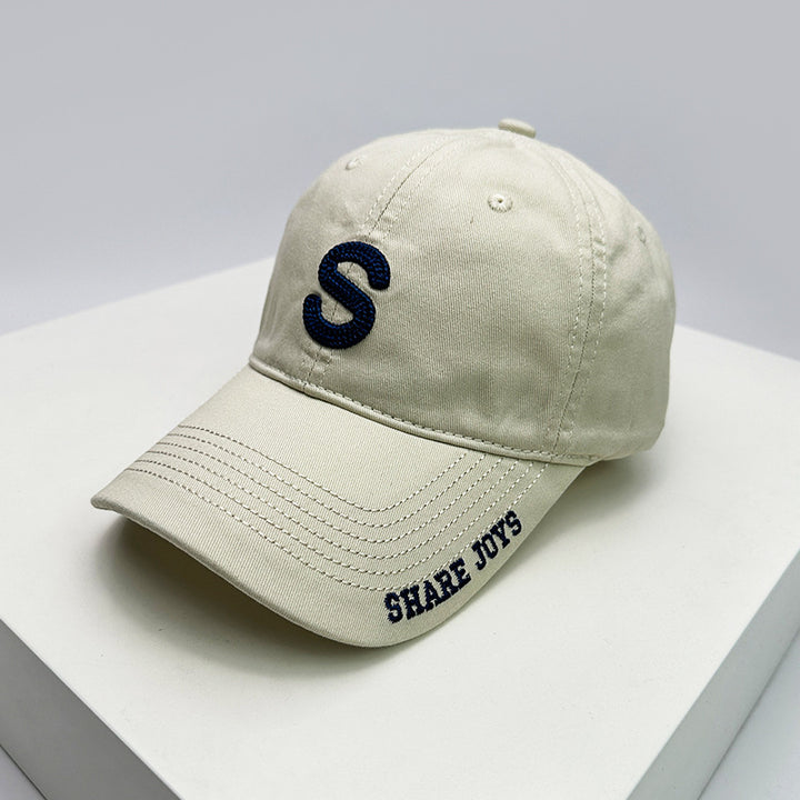 Herre Casual Bomull Slitt Caps Skanto