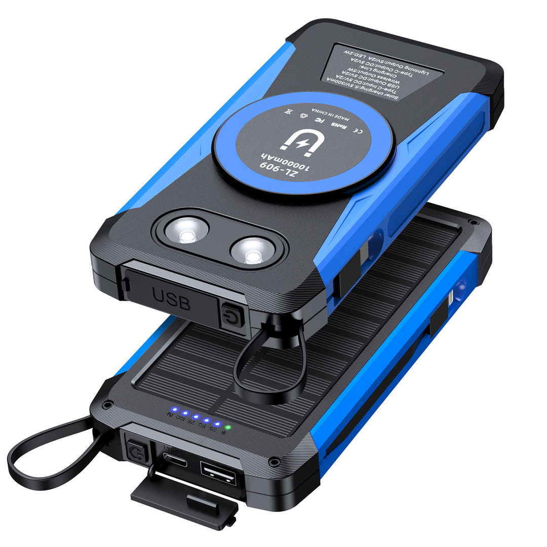 Solar Powerbank med hurtiglading fra Skanto