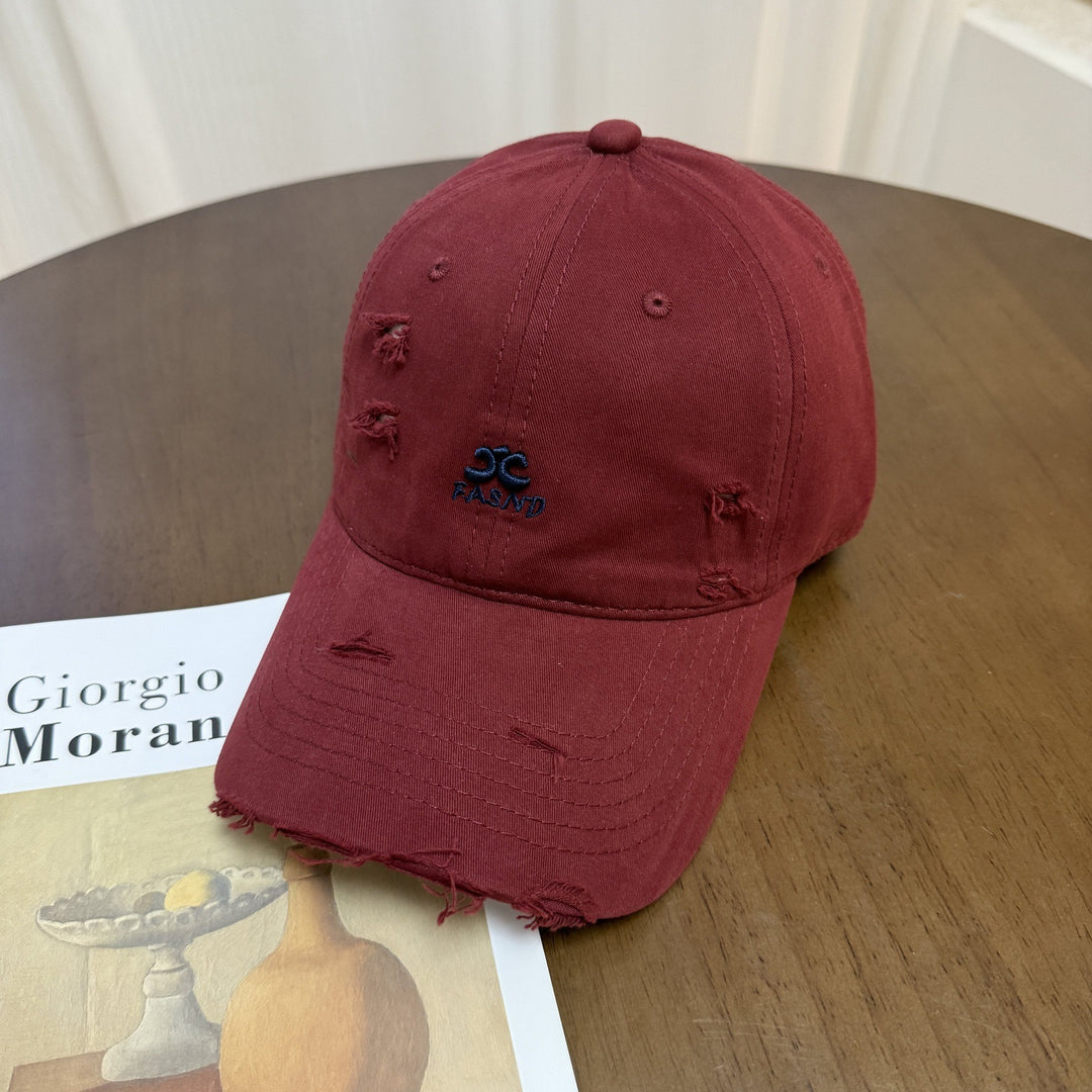 Menn's Slittet Casual Baseball Cap Skanto 1784270774