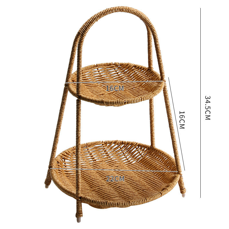 Elegant Vevd Oppbevaringskurv Skanto