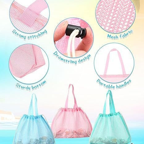 Mesh Strandveske Skanto