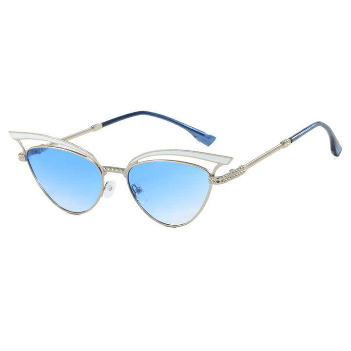 Women's Cat-Eye Glasses with Filigree Design Element Skanto