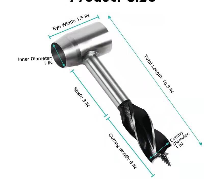 Skanto | SAKER® UPGRADE BUSHCRAFT HÅND DRILL SKYVER
