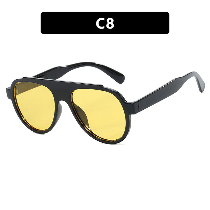 Women's stylish black sunglasses in modern design Skanto