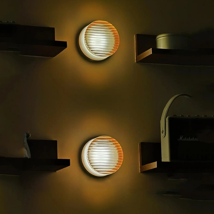 Skanto | Moderne Rund LED Vegglampe