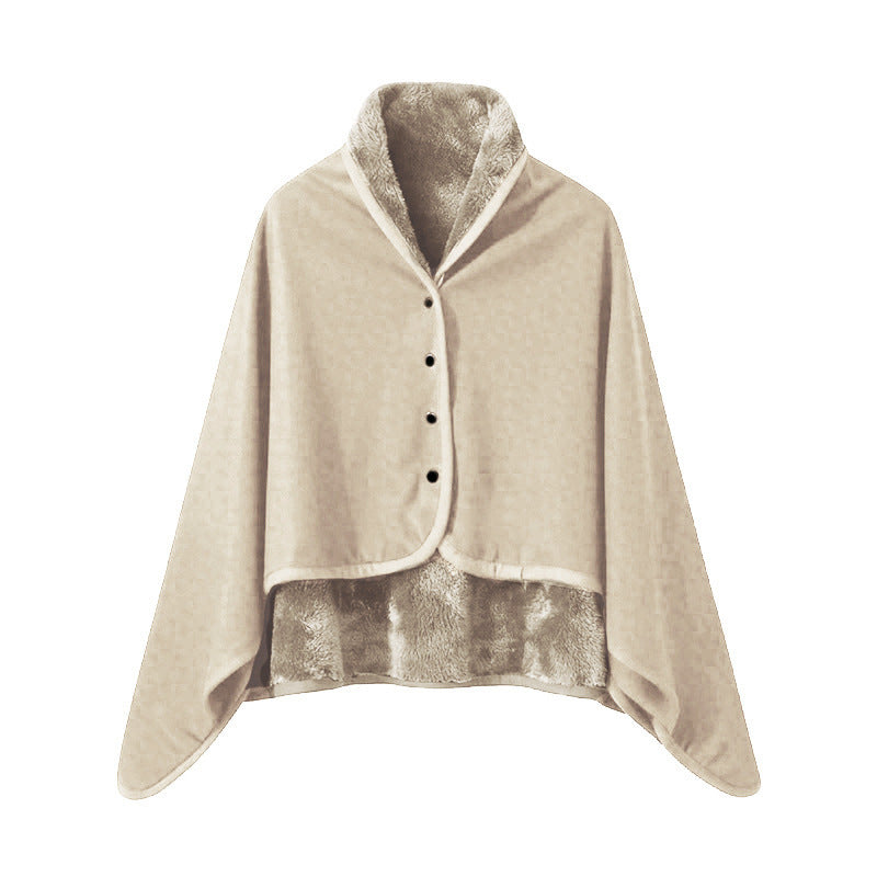 Damer Elegant Kosepledd med Krage Skanto