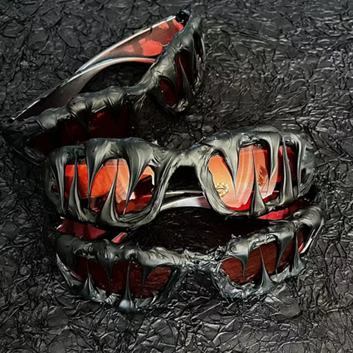 Dame Sport-solbriller med innovativt Monster-design Skanto