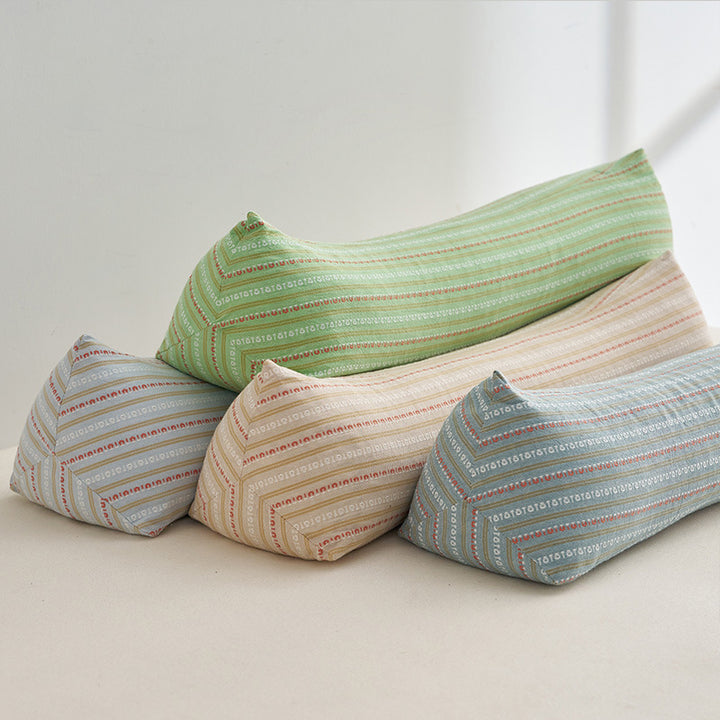 Ergonomisk nakkestøtte med stilfullt stripe mønster Skanto