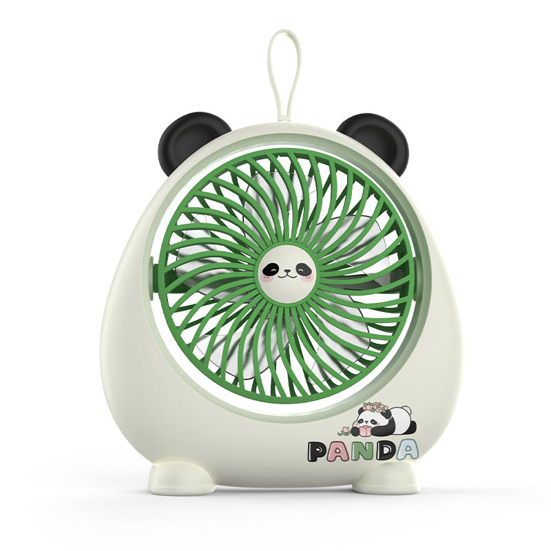 Kvinnes bærbare mini vifte i søtt panda design Skanto
