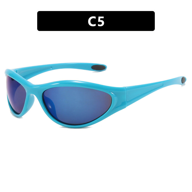 Women's sports sunglasses with polarized lenses and ergonomic design Skanto